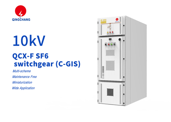 C-GIS Sakelar-Gigi Tertutup Logam Berinsulasi Gas SF6 10kV